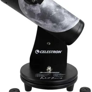 Celestron FirstScope teleskop, Robert Reeves'ten ay, siyah