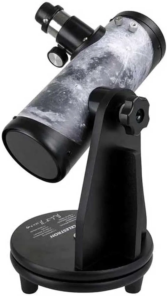 Celestron FirstScope teleskop, Robert Reeves'ten ay, siyah - Görsel 4