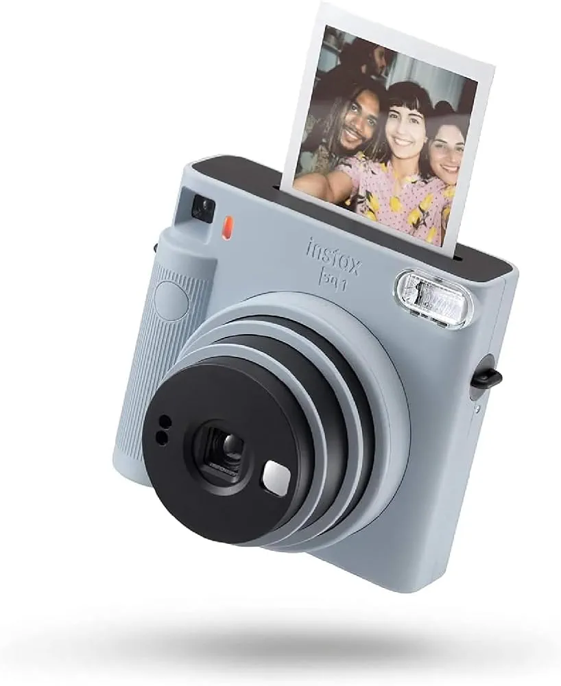 instax Square SQ1 şipşak fotoğraf makinesi, cam mavisi
