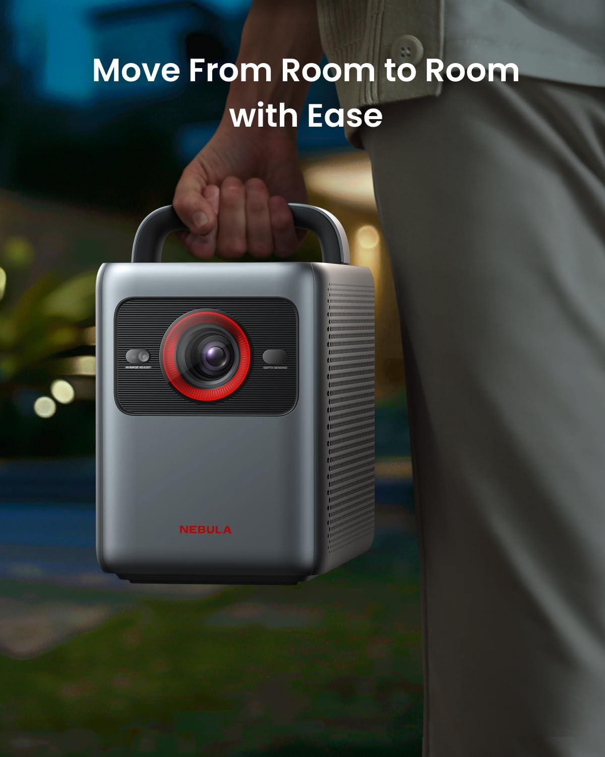 Anker Nebula Cosmos Laser 4K SE Google TV'li 1800 Lumen Dolby Vision Projeksiyon Cihazı - Görsel 5