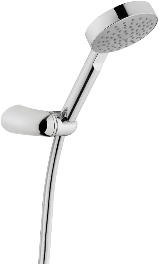 Artema Master El Duşu Takımı A45692, Krom, Ø100 mm Başlık, PVC Hortum, Kireç Kırıcı, 150 cm Spiral - Görsel 2