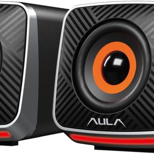 Aula A200 RGB Işıklı Masaüstü Gaming 3.5mm Jack Bilgisayar Pc Hoparlörü