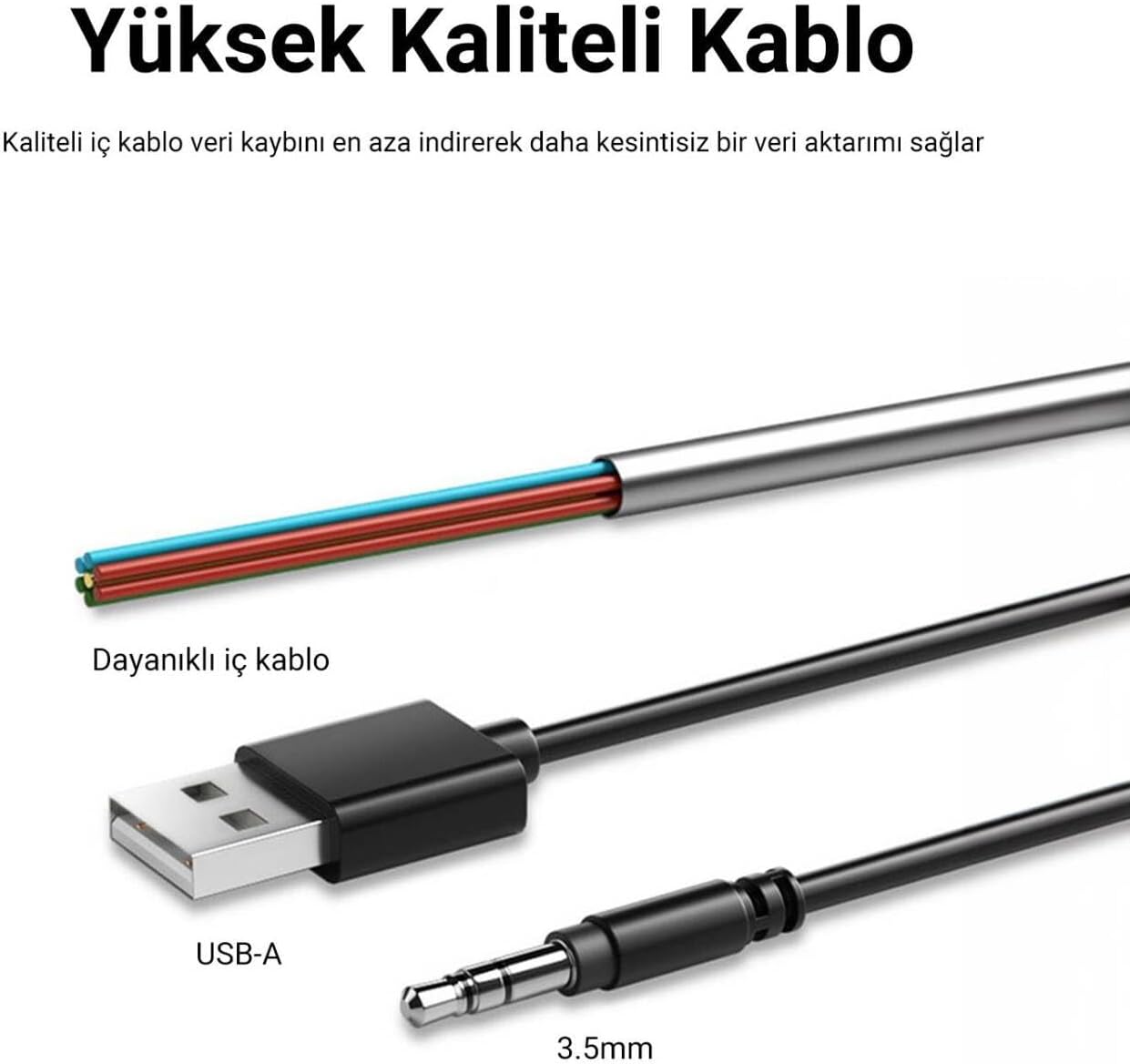 Aula N-108 1+1 USB/Aux Stereo 2.0 RGB Masaüstü Gaming Oyuncu Hoparlör Speaker Ses Sistemi - Görsel 4