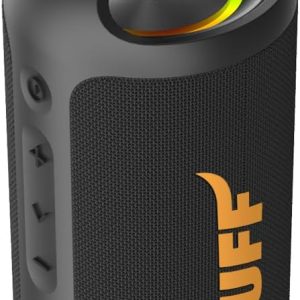 BUFF LABS Buff BF22 Taşınabilir IPX7 Su Geçirmez RGB Işıklı Kablosuz Bluetooth Hoparlör