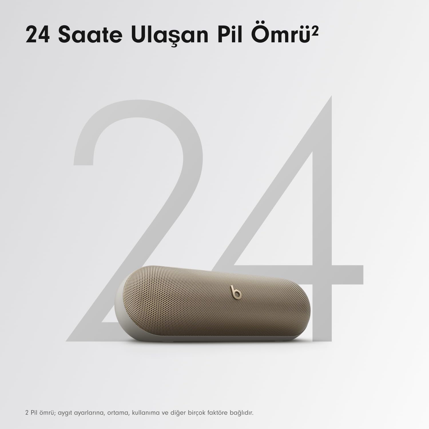 Beats Pill - Kablosuz Bluetooth Hoparlör ve Taşınabilir Şarj Aleti (USB-C Kablo ile) - 24 Saate Ulaşan Pil Ömrü, IP67 Derecesinde Suya Dayanıklı, Apple ve Android Uyumlu, Dahili Mik - Altın Şampanya - Görsel 4