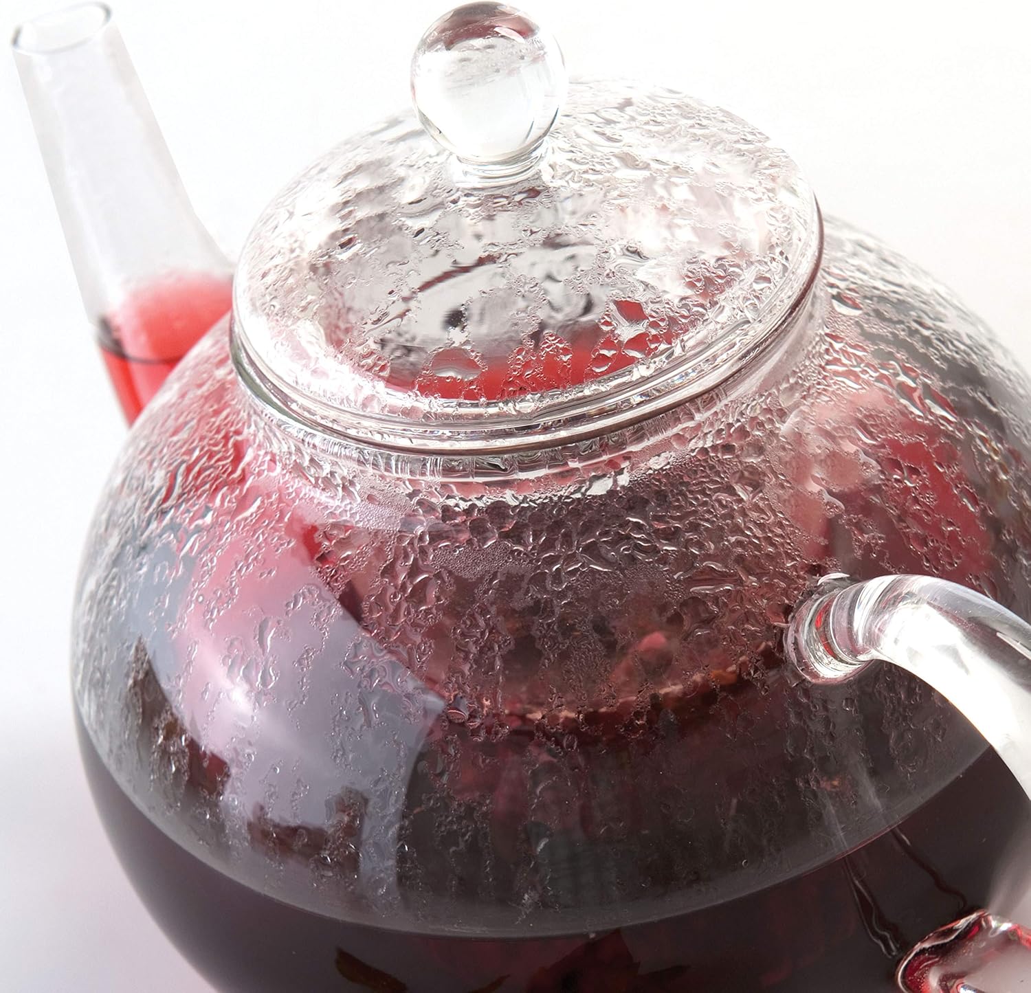 BergHOFF 1107037 çaydanlık, ısıya dayanıklı cam, şeffaf, 13 x 17 x 15 cm - Görsel 2