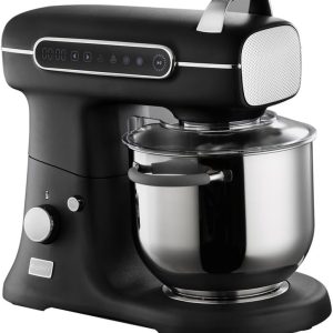 BergHOFF Gem Retro 7 L Stand Mikser – 1500 W, Dayanıklı Döküm Alüminyum Gövde | Siyah