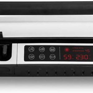 BergHOFF Gem Titan Izgara & Tost Makinesi – 2000 W, 340×240 mm, LCD Dokunmatik Kontrol