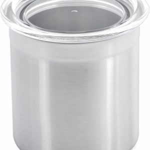 BergHOFF kapaklı saklama kabı, paslanmaz çelik, metal, paslanmaz çelik, metal, 10 x 10 x 11 cm