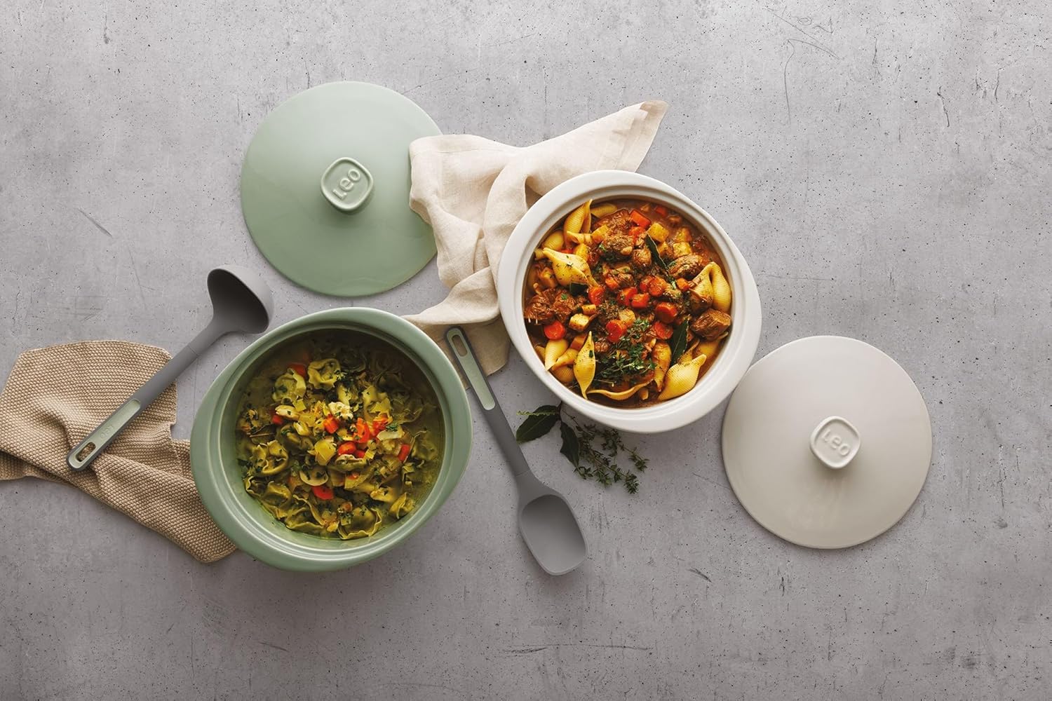 Berghoff Balance Seramik Kapaklı Büyük Fırın Kabı 4,5 L - Görsel 2