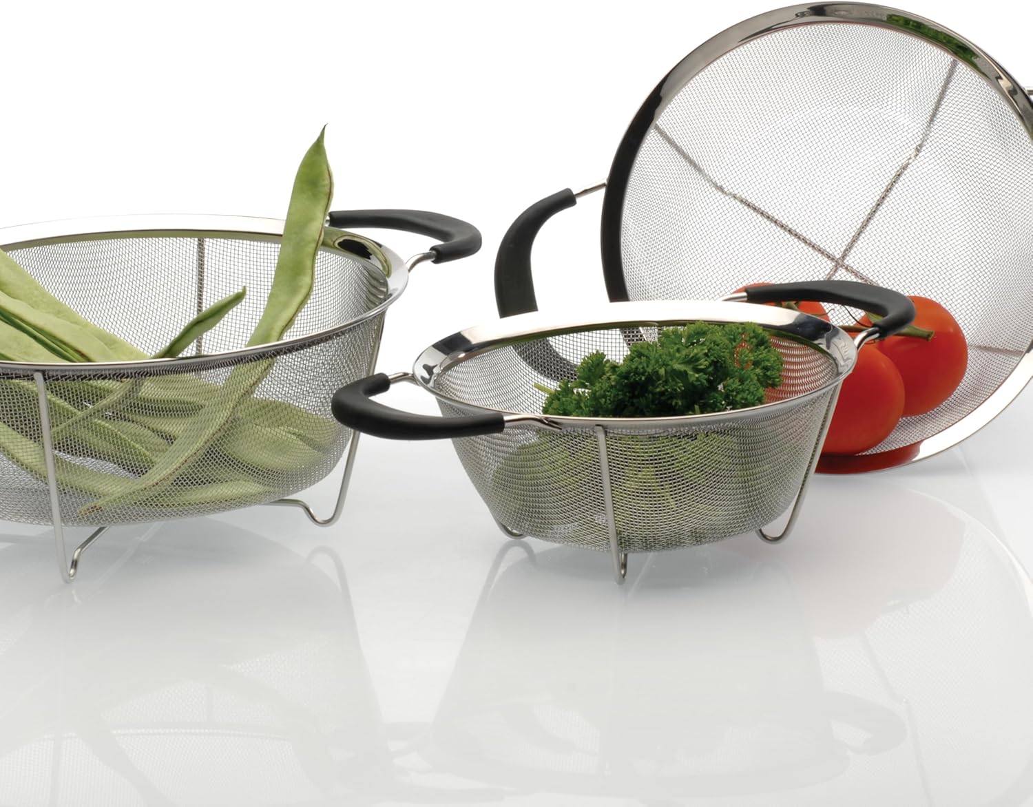 Berghoff Essentials Yuvarlak Örgü Süzgeç - Görsel 5