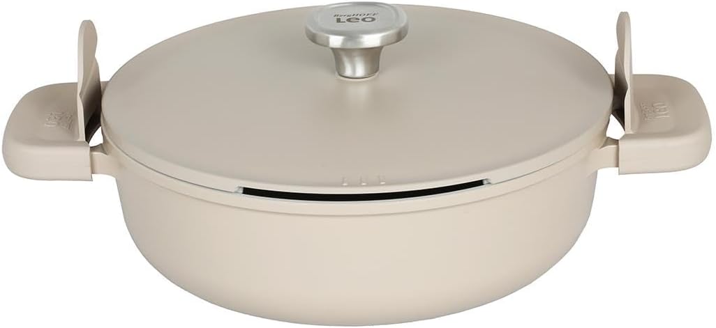 Berghoff LEO PHANTOM KAPAKLI YAPIŞMAZ SOTE TAVASI 28 CM LATTE