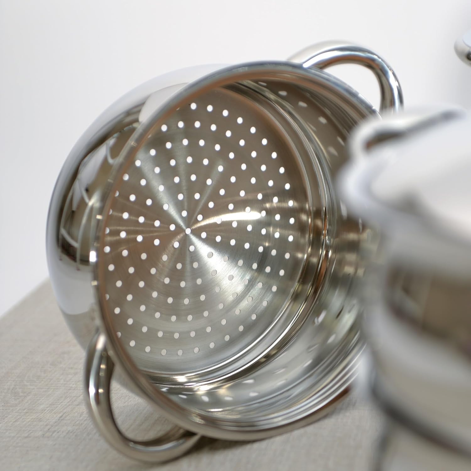 Berghoff Zeno 18/10 Paslanmaz Çelik Buharda Pişirici Süzgeç 28 Cm - Görsel 3