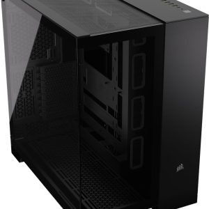 CORSAIR 6500X Mid-Tower Dual Chamber PC Case - Black (CC-9011257-WW)