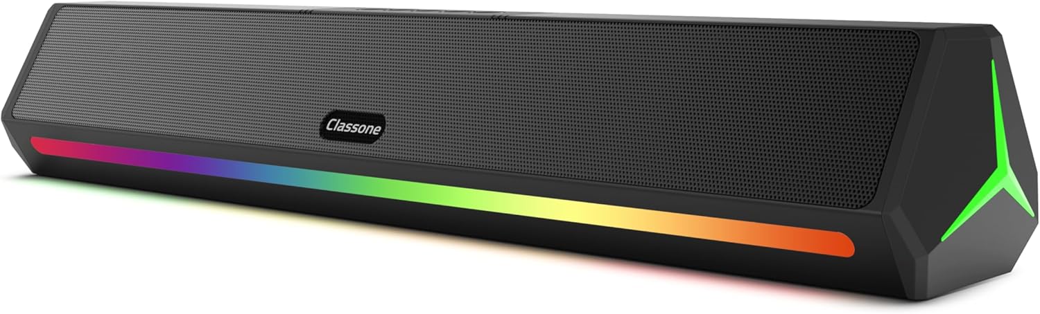 Classone DJ-16 RGB Işıklı, Bluetooth, Kablosuz Soundbar,Hoparlör