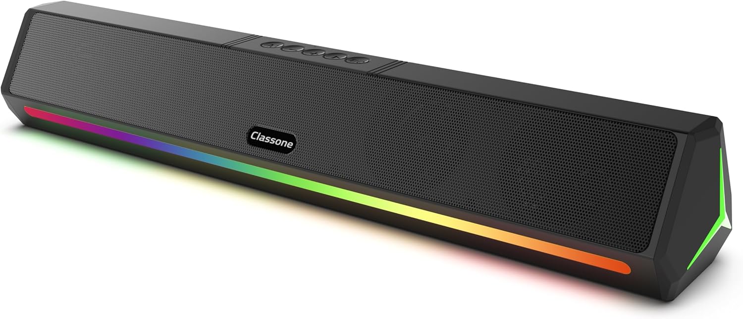 Classone DJ-16 RGB Işıklı, Bluetooth, Kablosuz Soundbar,Hoparlör - Görsel 5