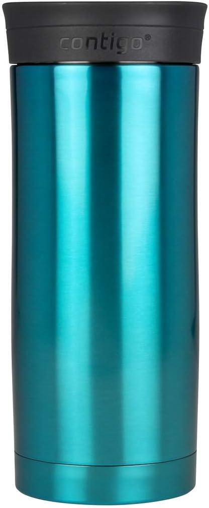 Contigo Huron Snapseal Termos Bardak 470 mL Turkuaz - Görsel 4