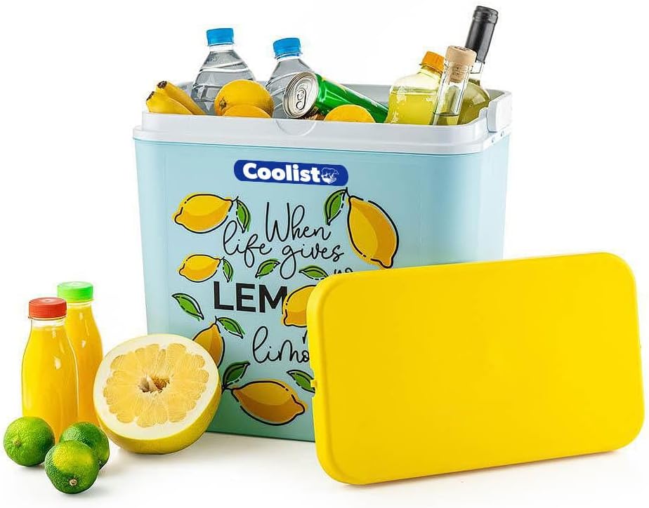 Coolist CLB24LM Limon Desenli Buzluk, 24 Litre + 2 Adet Buz Kaseti, 400gr - Görsel 2