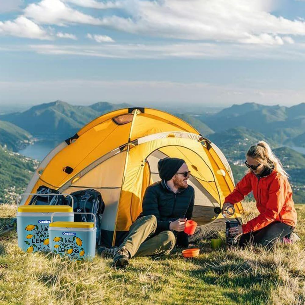 Coolist CLB24LM Limon Desenli Buzluk, 24 Litre + 2 Adet Buz Kaseti, 400gr - Görsel 5