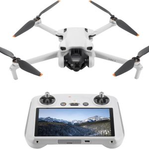 DJI Mini 3 (DJI RC - Ekran kumandalı) - 249 Gram ağırlık, 10 km uzağa gidebilen, 1/1,3 inç 4K çekim özellikli 38 dakika uçuş