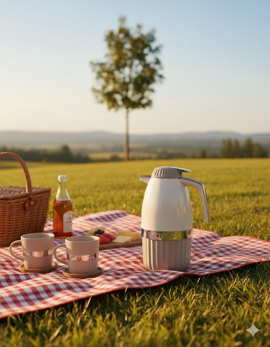 Elegant Serisi 2 Litre Cam Termos - Görsel 4