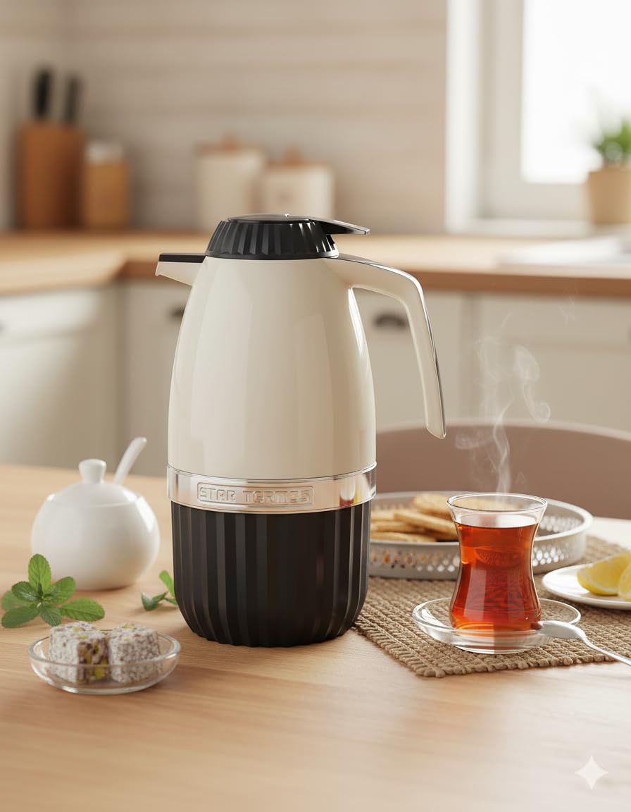 Elegant Serisi 2 Litre Cam Termos - Görsel 4