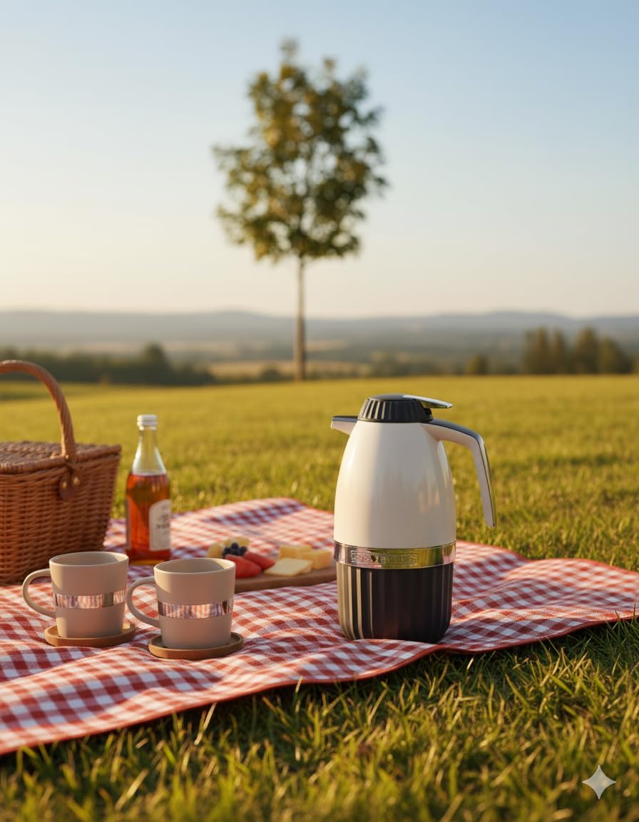 Elegant Serisi 2 Litre Cam Termos - Görsel 5