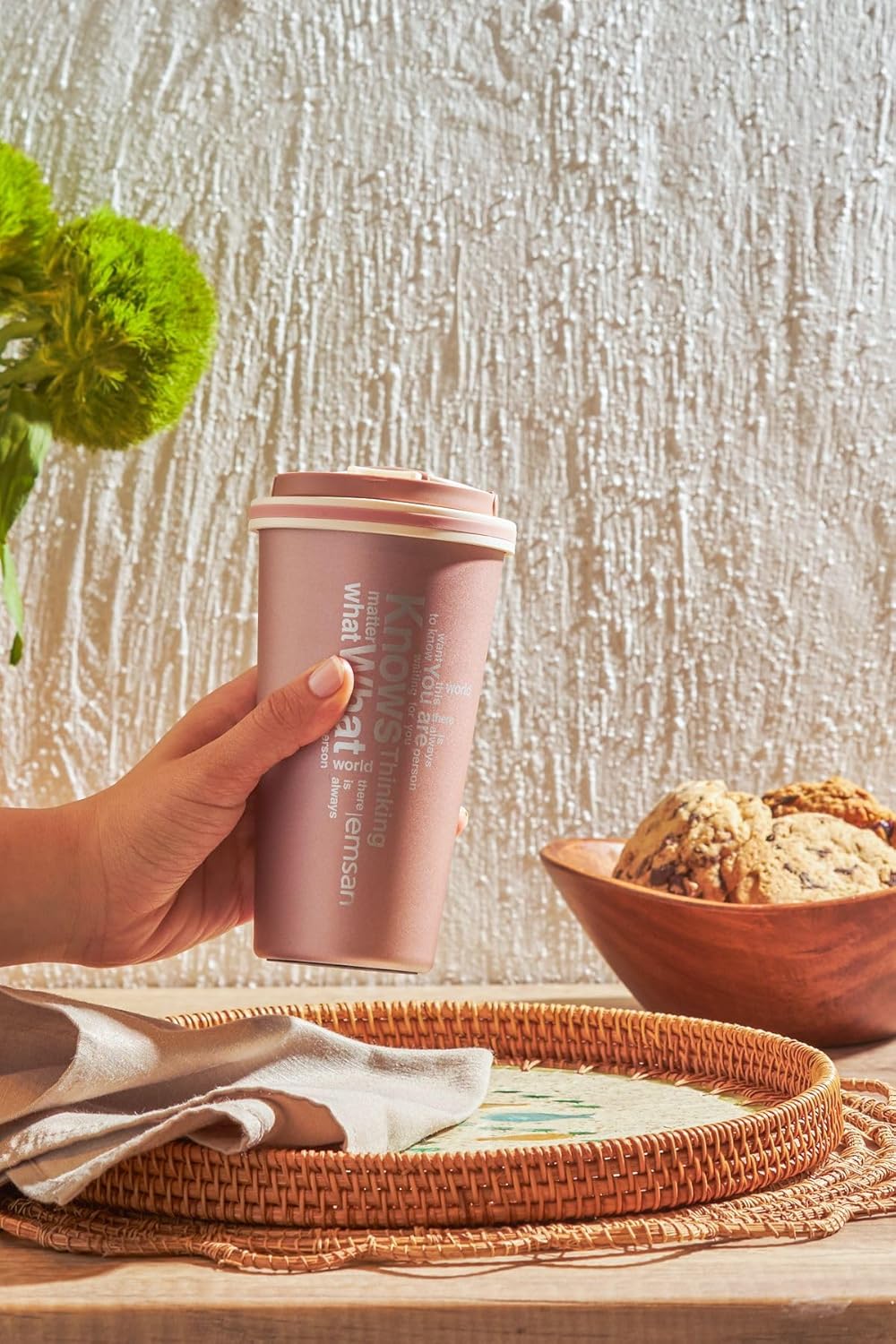 Emsan Smart Pembe Termos 500 ml - Görsel 3