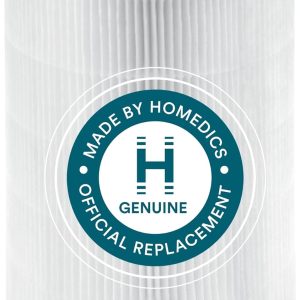 HoMedics TotalClean, 360 Derece Hepa Hava Temizleyici Yedek Filtre Aktif Karbon ile Havadaki Kirlenticilerin'unu gidermek için HoMedics Hava Temizleyici Modelleri AP-T30 ve AP-T30WT için