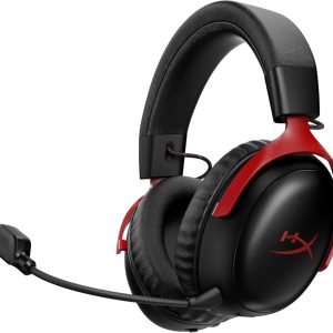 HyperX Cloud III S Wireless Black-Red Gaming Headset Kablosuz Oyuncu Kulaklığı