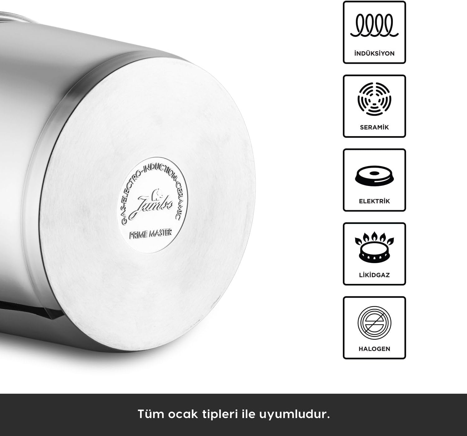 Jumbo Prime Master 4 Litre Düdüklü Tencere - Görsel 2