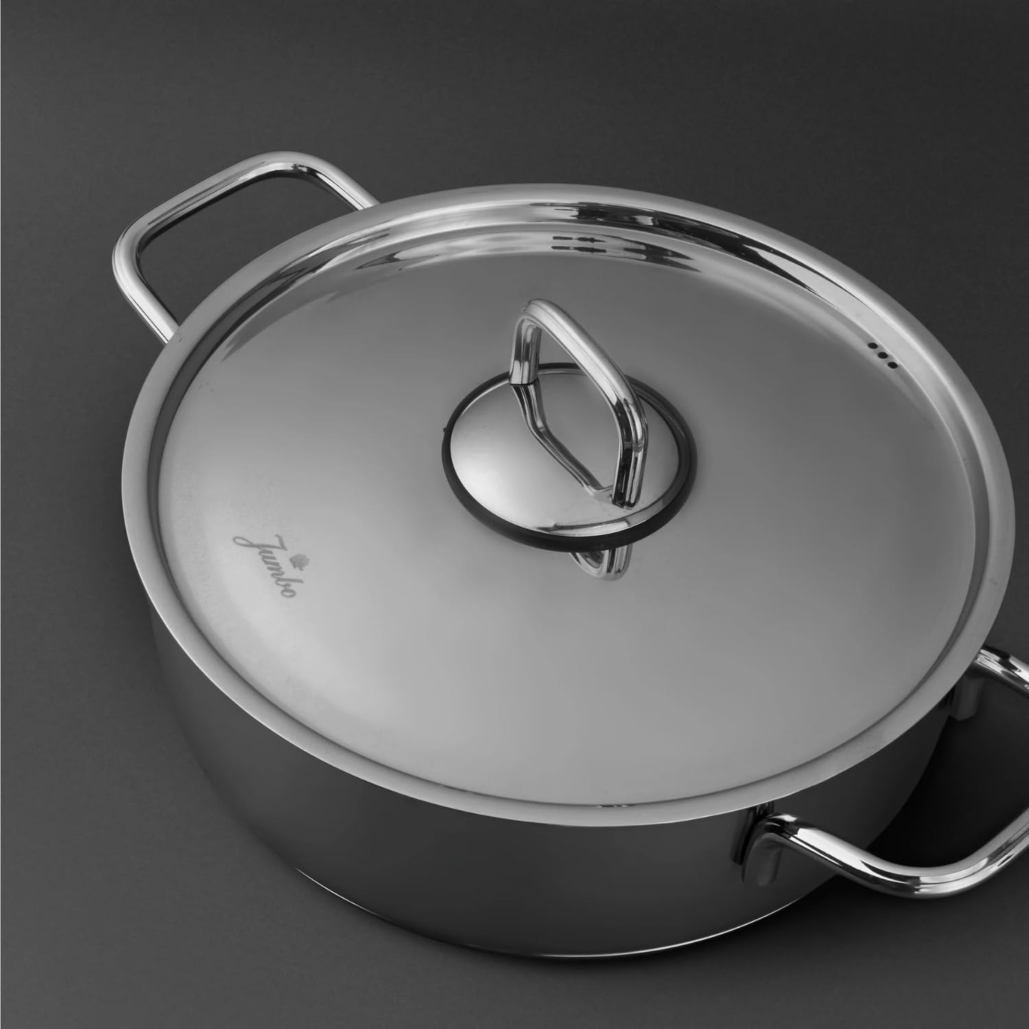 Jumbo Web New Myra 8 Parça İndüksiyon Tabanlı Çelik Tencere Seti - Görsel 2