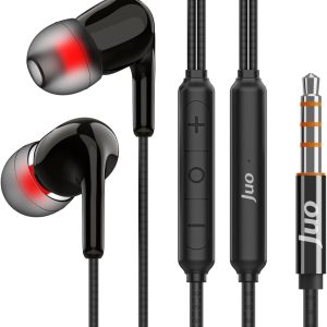 Juo 3.5mm Jack Girişli Mikrofonlu Kablolu Kulak İçi Kulaklık