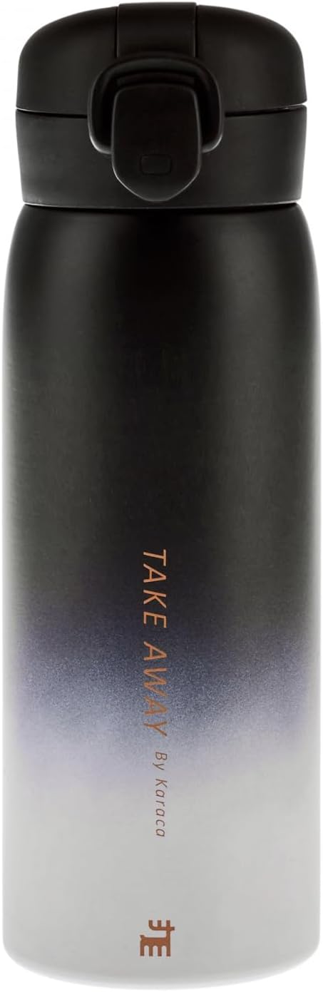 KARACA SKYFALL ÇELİK SIZDIRMAZ TERMOS 500 ML SİYAH