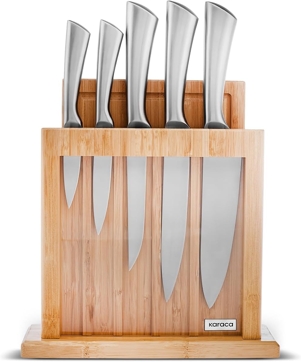 KARACA Vigor 7 Parça Bıçak Seti ve Kesme Tahtasi