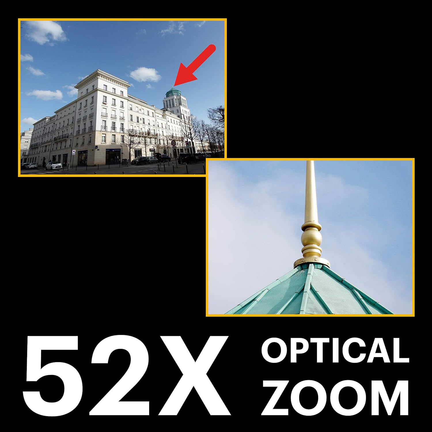 KODAK PIXPRO Astro Zoom AZ528 Dijital Fotoğraf Makinesi - 16MP, 52x Optik Zoom, 3 inç LCD Ekran, 1080P Full HD Video, 24mm Geniş Açı (Lacivert) - Görsel 3