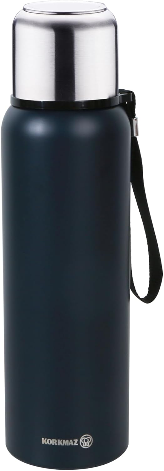 KORKMAZ A5562-1 Forest Termos 750Ml. Siyah - Görsel 2
