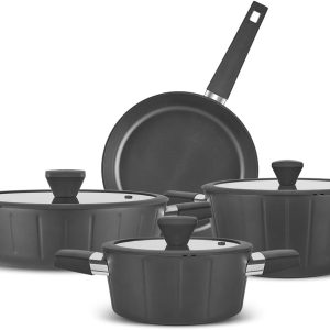 Karaca Biodiamond Regnum İndüksiyon Tabanlı 7 Parça Tencere Seti