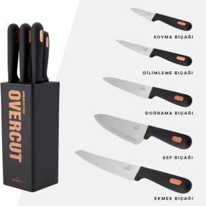 Karaca Overcut 6 Parça Bıçak Seti