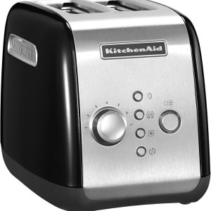 KitchenAid 2 Dilim Ekmek Kızartma Makinesi 5KMT221 Onyx Black-EOB