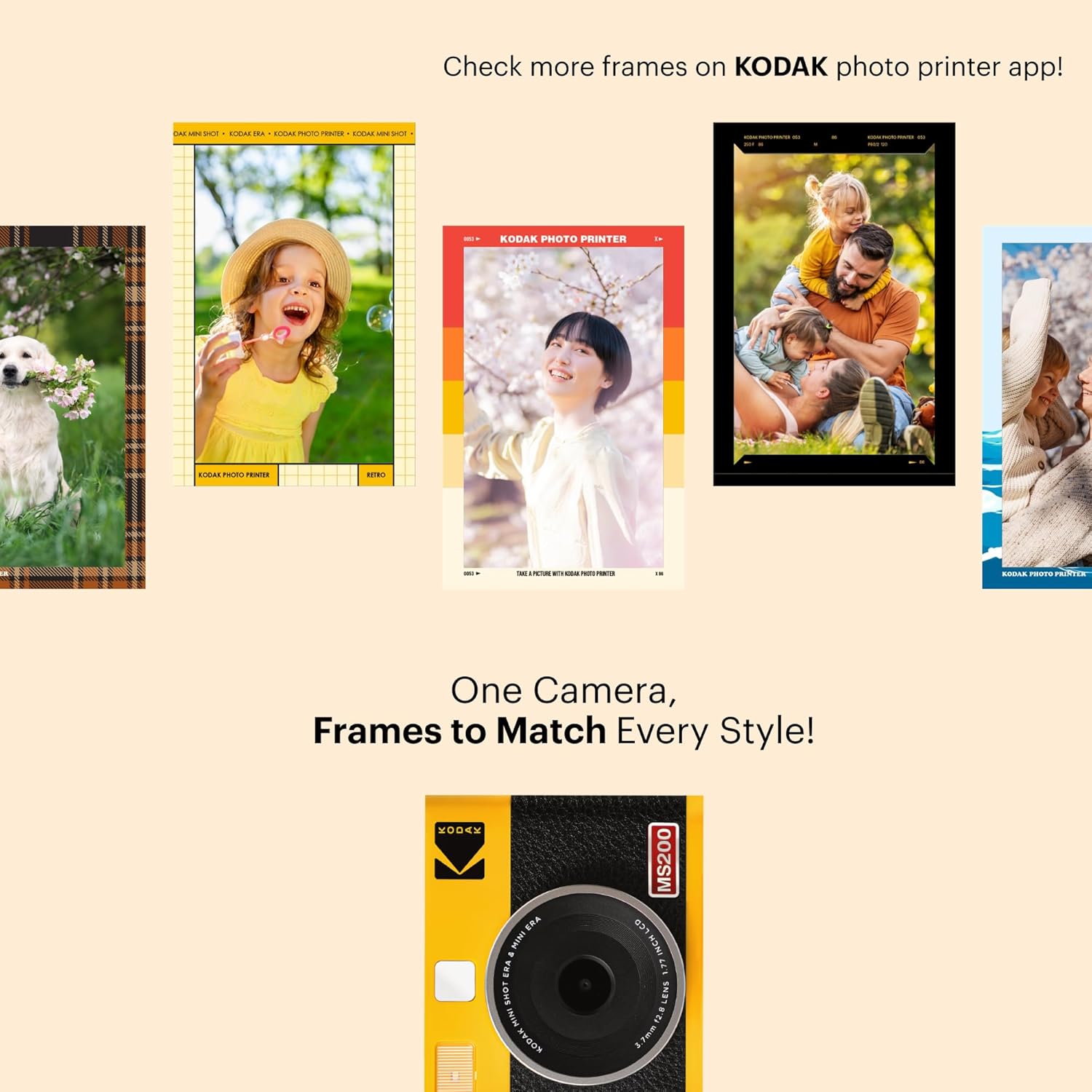 Kodak Mini Shot 2 ERA - Fotoğraf Makinesi + Anında Baskı Fotoğraf Yazıcısı 5.34x8.64 cm (Kredi Kartı Boyutunda Baskı) 4Pass Baskı Teknolojisi - Görsel 5