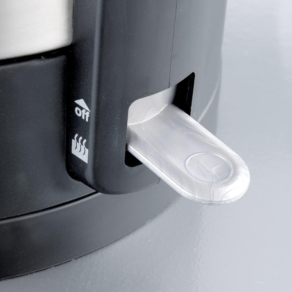 Korkmaz Demkolik Inox/Siyah Elektrikli Çaydanlık - Görsel 3