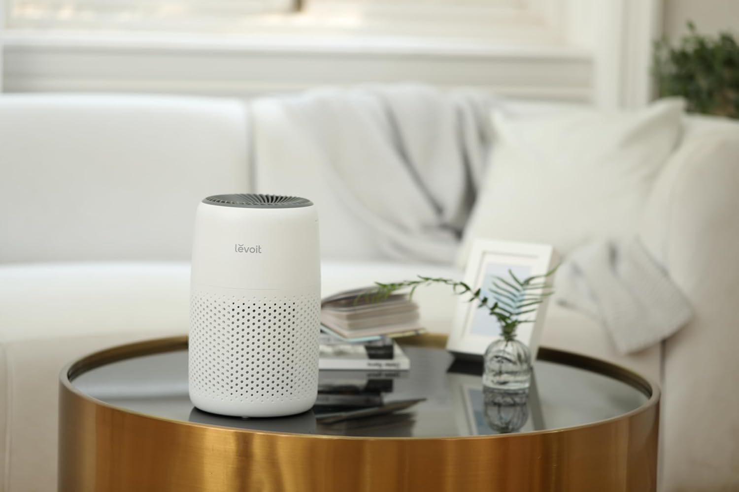 Levoit Ev Tipi Hava Temizleme Cihazı, Etkili Filtreleme, 25 Db Düşük Ses, Daha, İyi Uyku İçin, Koku Süngeri, 7W, Ekonomik, 3 Üfleme Hızı, Ofis Için, Core Mini, Beyaz - Görsel 2
