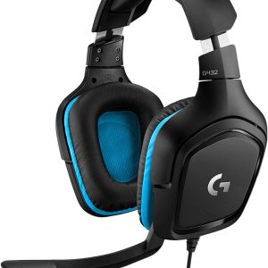 Logitech G G432 Kablolu Oyuncu Kulaklığı, 7.1 Surround Ses, DTS kulaklık: X 2.0, 6mm Mikrofon, Windows, Mac, Nintendo Switch, PS4, Xbox One, Tablet ve Mobil Cihazlarla Uyumluluk, Siyah