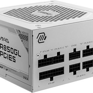MSI MAG A850GL White 850W 80 Plus Gold 120mm Power Supply