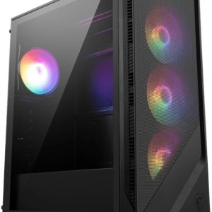 MSI MAG FORGE 121A B75 PCIE5 Temperli Cam 4 x120mm Auto RGB Fan 750W Bronz ATX Gaming Bilgisayar Kasası