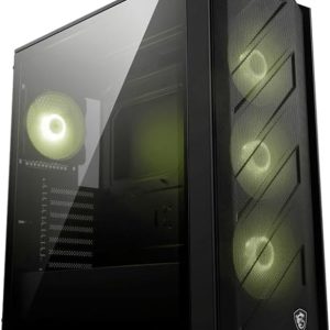 MSI MAG FORGE 330R AIRFLOW TEMPERLİ CAM 4x120MM ARGB FAN ATX GAMİNG BİLGİSAYAR KASASI