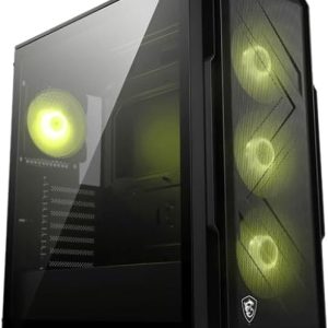 MSI MAG FORGE 340R AIRFLOW TEMPERLİ CAM 4X120MM ARGB FAN ATX GAMİNG BİLGİSAYAR KASASI