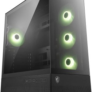 MSI MAG PANO 110R PZ TEMPERLI CAM 3X120MM 1X120MM ARGB FAN ATX PANORAMIK GAMING BILGISAYAR KASASI