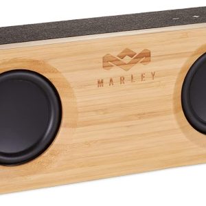 Marley House of Get Together, taşınabilir Bluetooth hoparlör kutusu, kablosuz bağlantı, mikrofon, oda doldurucu ses, 3,5 mm Aux girişi, USB bağlantı noktası, 10 saat Pil ömrü, siyah